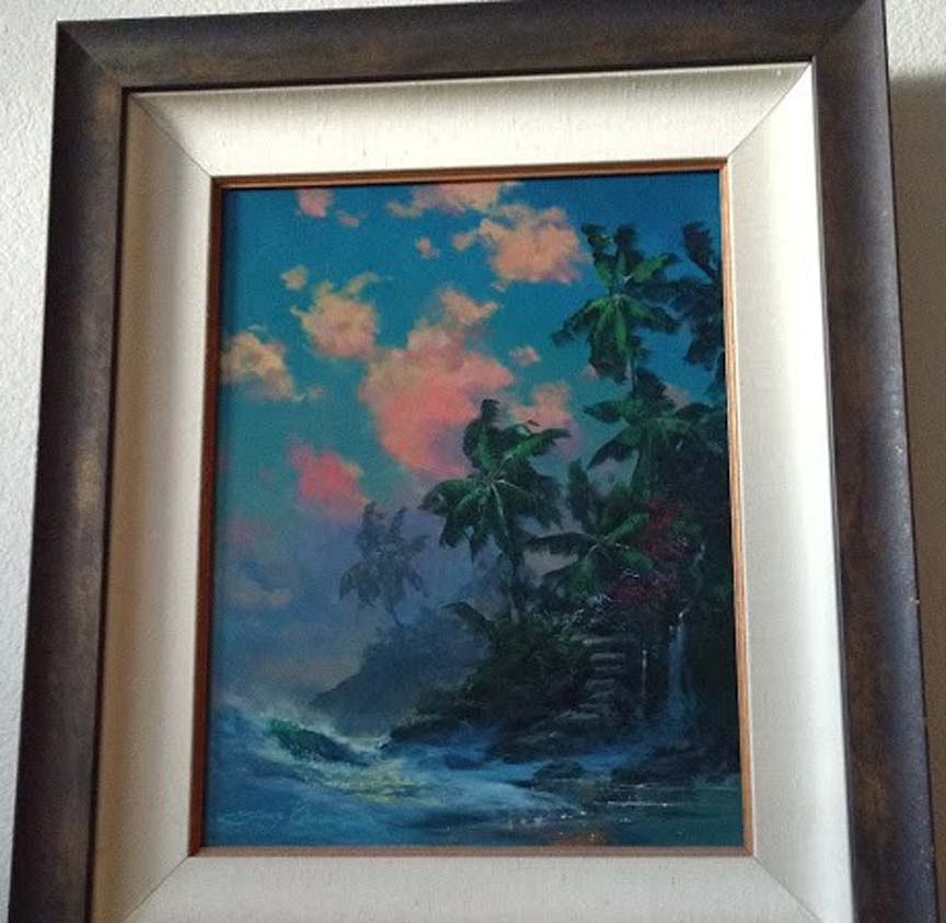 James Coleman - Steps to Paradise - Original Painting - Oil on Canvas