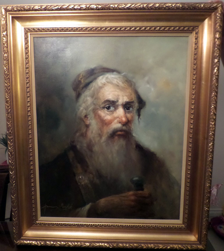 Americo Makk - The Guardian - Original Painting - on Canvas