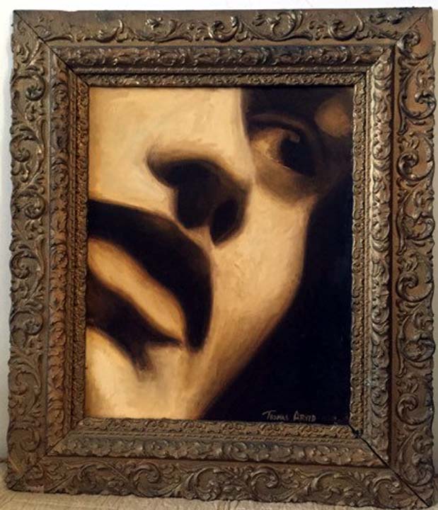Thomas Arvid - Soft Face - Original Painting - Oil on Canvas