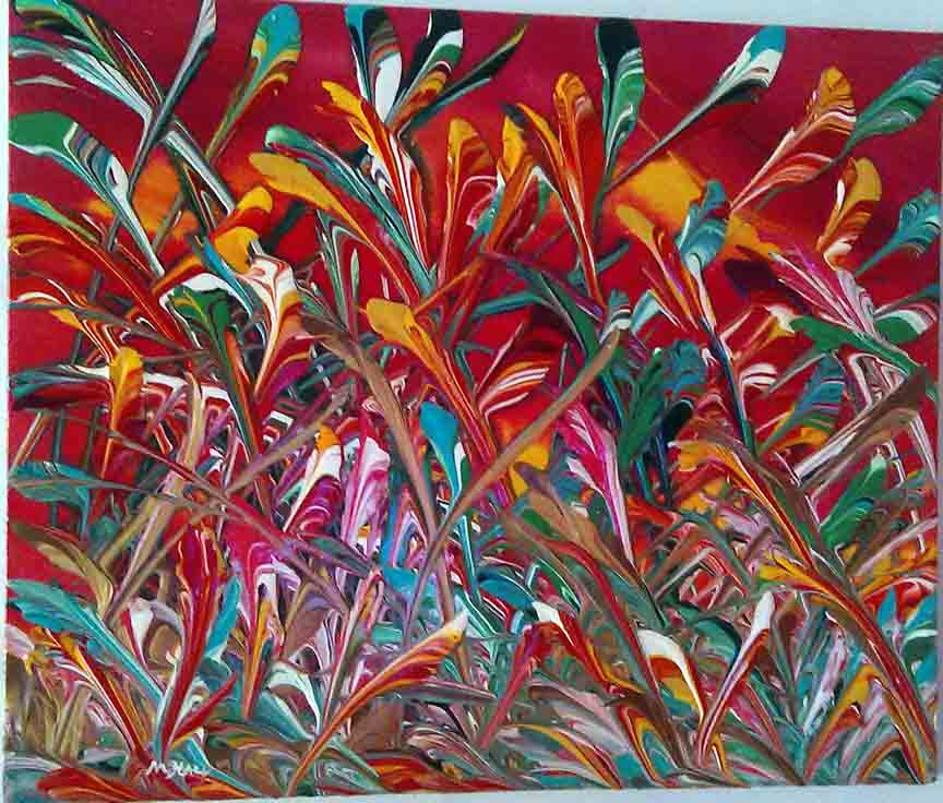 Michael Hall - Untitled - Original Painting - Acrylic on Canvas