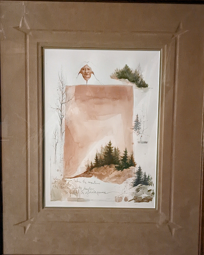 Frank Howell - Untitled - Original Painting - Watercolor