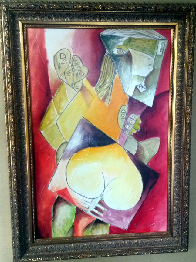Alexandra Nechita - You Stole My Heart - Original Painting - Acrylic on Canvas