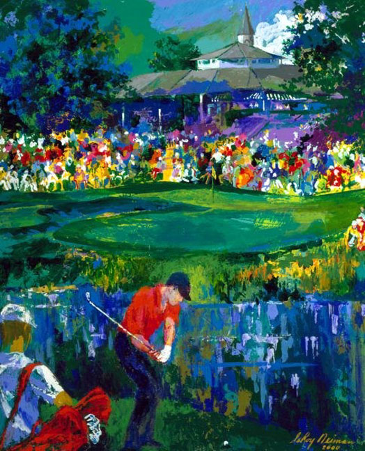 Leroy Neiman - Pga Championship 2000, Valhalla Golf Club - Limited Edition Serigraph
