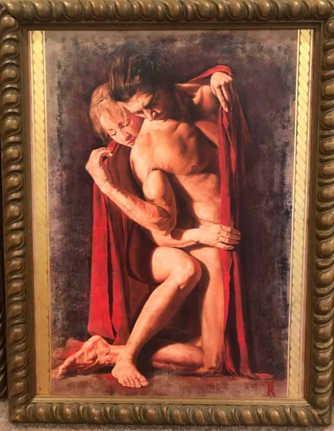 Tomasz Rut - Palla De Roseus - Limited Edition Giclee on Canvas
