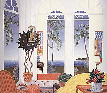 Thomas McKnight - Palm Beach - Limited Edition Serigraph