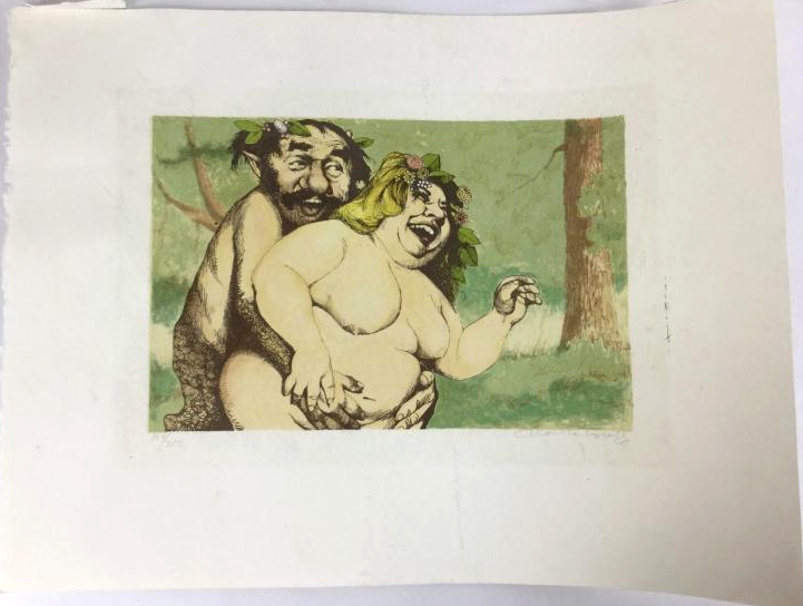 Charles Bragg - Pandora's Box - Limited Edition Etching