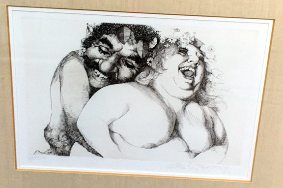 Charles Bragg - Pandora's Box - Limited Edition Etching