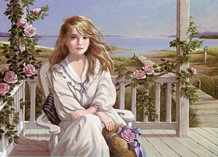 Pati Bannister - Paradise Cove - Limited Edition Lithograph