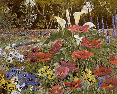 Herndon Fine Art offers authenticated John Powell fine art, including rare hand-signed limited edition serigraphs, romantic impressionist oil paintings, and embellished canvases.