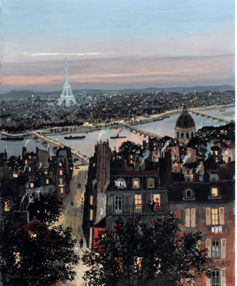 Michel Delacroix - Paris, Ma Grand Ville - Limited Edition Serigraph