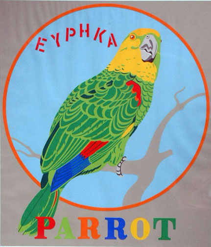 Robert Indiana - Parrot Eyphka - Limited Edition Silkscreen