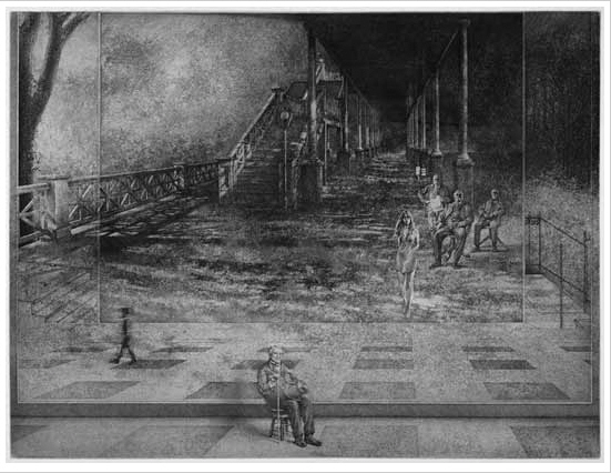 Peter Milton - Passage II - Limited Edition Etching and engraving