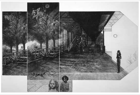 Peter Milton - Passage III - Limited Edition Intaglio