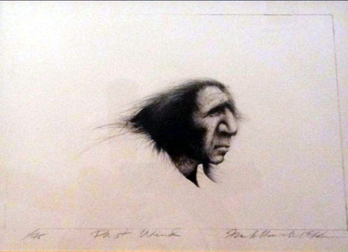 Frank Howell - Past Wind - Limited Edition Lithograph