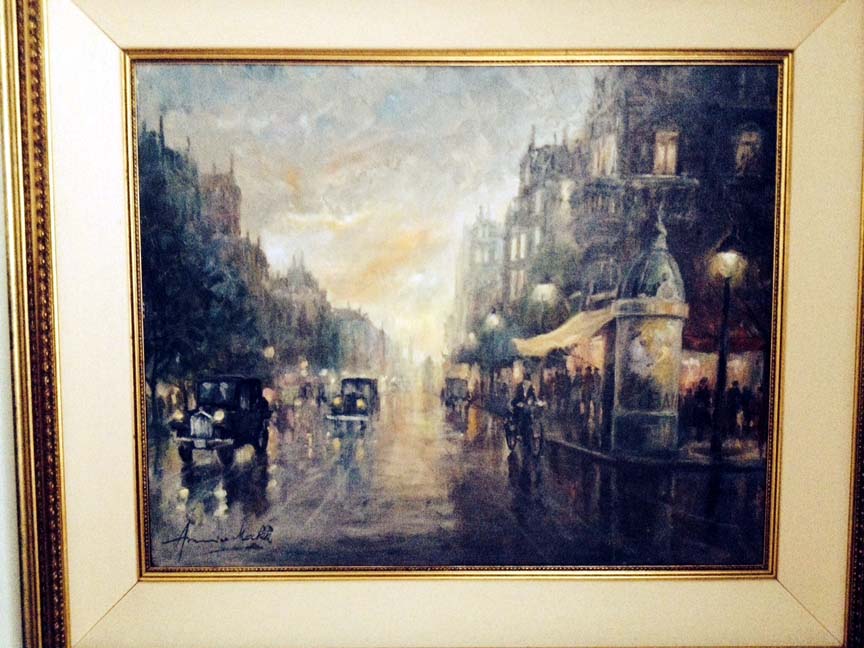 Americo Makk - Patches of Gold - Original Painting - Oil on Canvas