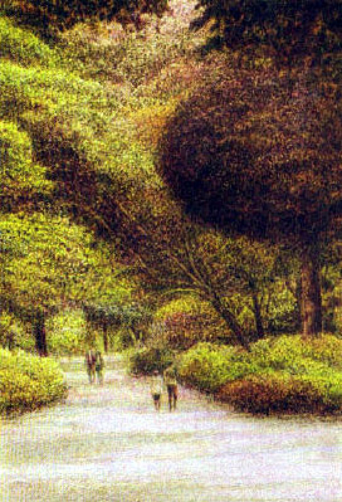 Harold Altman - Path I - Limited Edition Lithograph