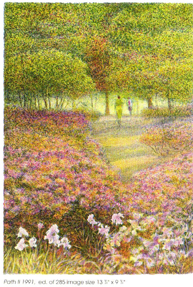 Harold Altman - Path II - Limited Edition Lithograph