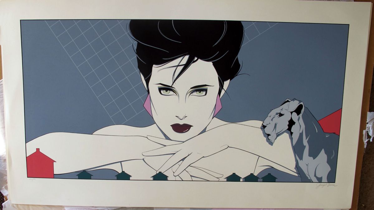 Patrick Nagel - Estate II, Park Place - Limited Edition Serigraph