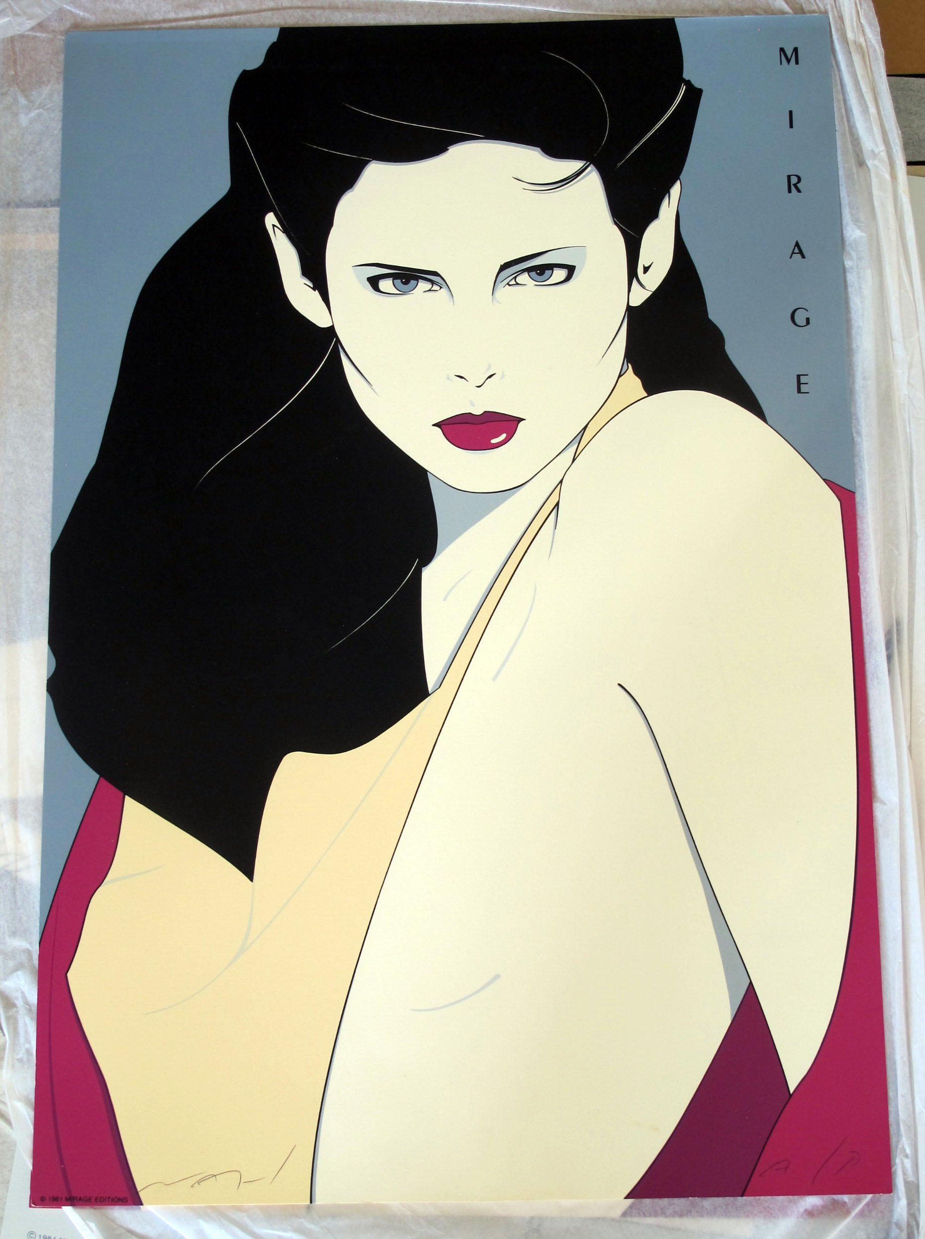 Patrick Nagel - Mirage - Limited Edition Serigraph