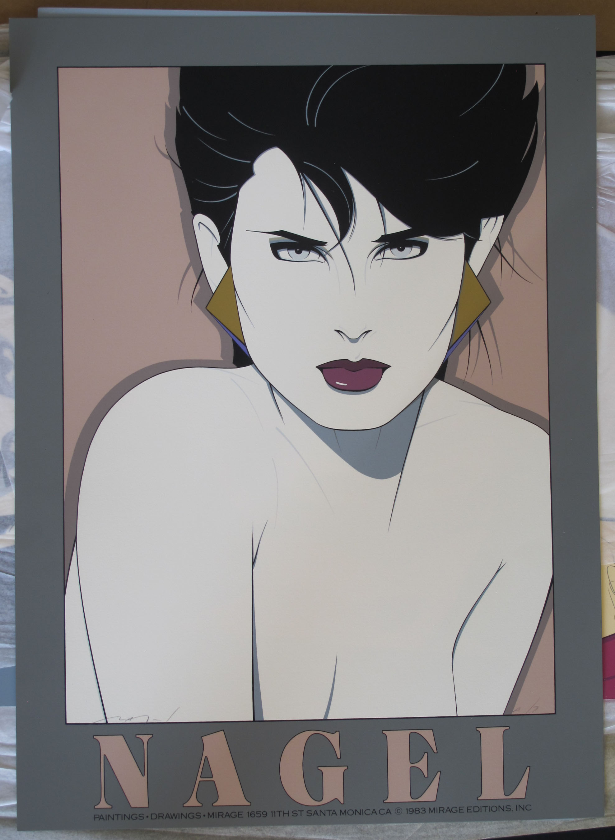 Patrick Nagel - Nagel - Limited Edition Serigraph