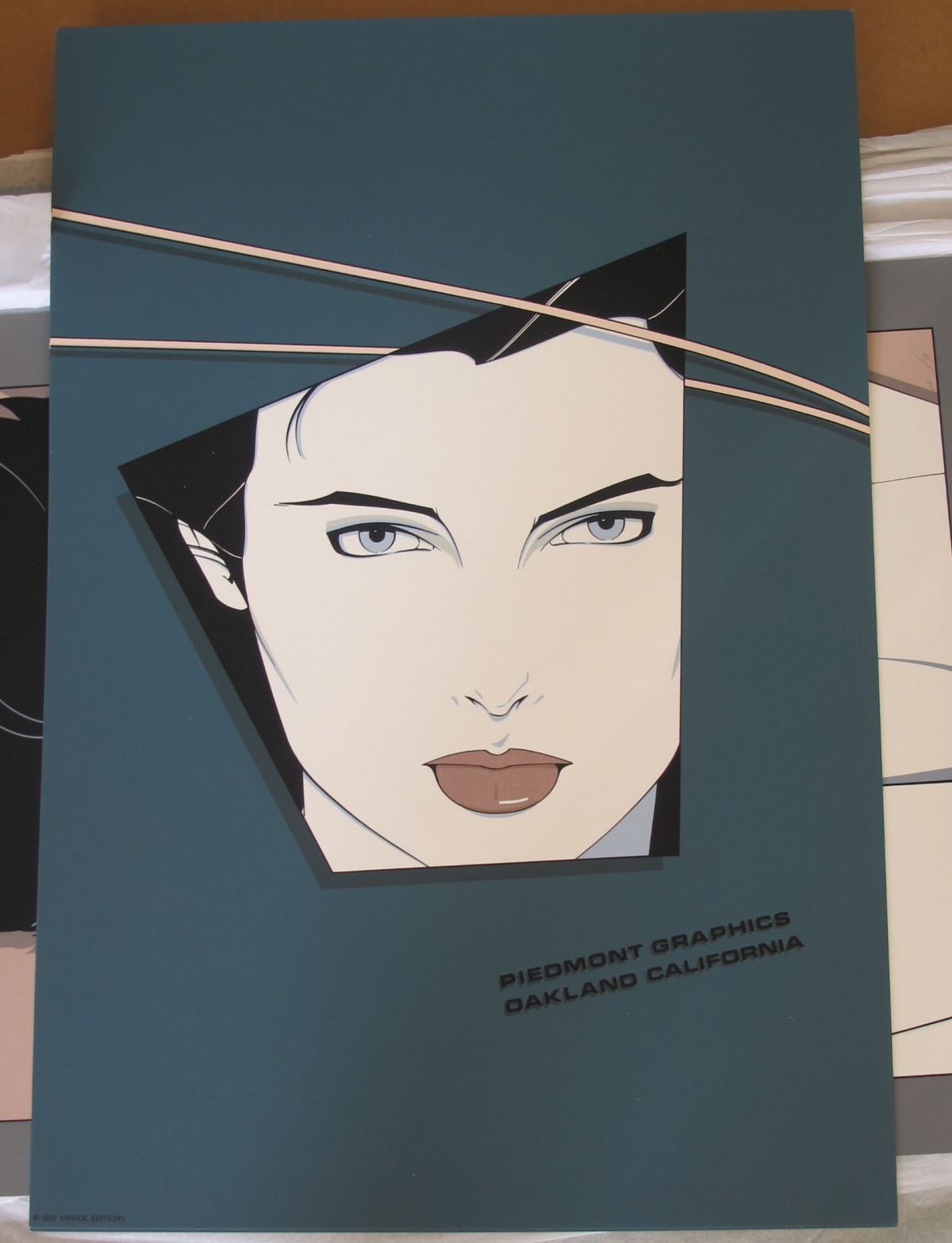 Patrick Nagel - Piedmont Graphics - Limited Edition Serigraph