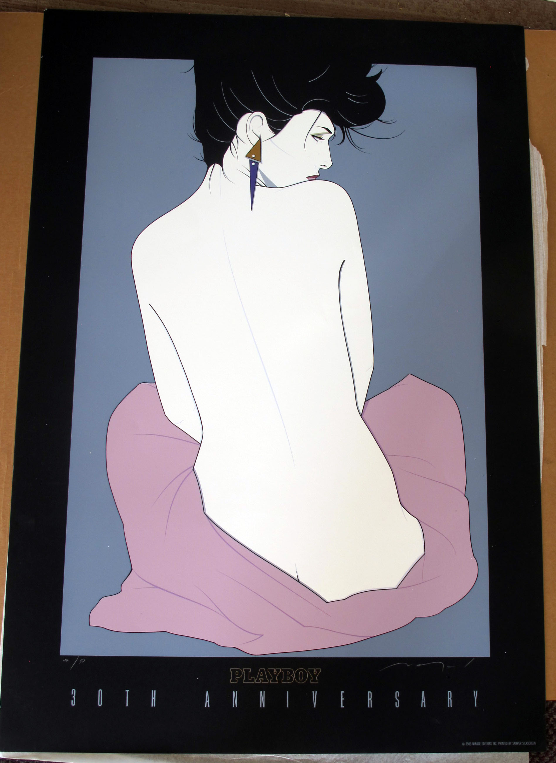 Patrick Nagel - Playboy 30th Anniversary - Limited Edition Serigraph