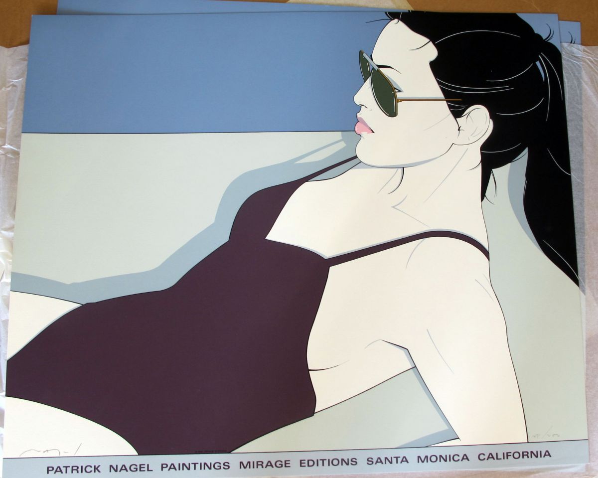 Patrick Nagel - Shades - Limited Edition Serigraph