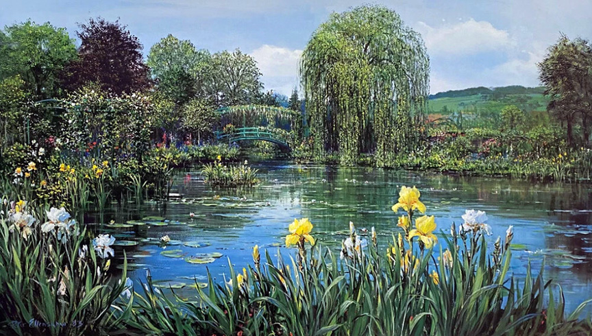 Herndon Fine Art offers authenticated Peter Ellenshaw fine art, including rare hand-signed limited edition canvas giclées, Disney cinematic matte paintings, and luminous landscape masterworks.
