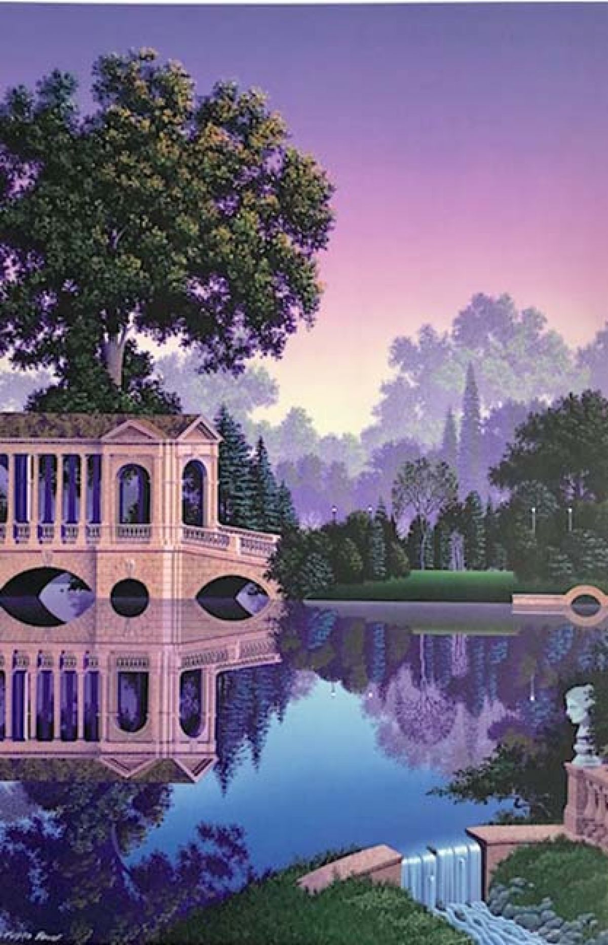 Jim Buckels - Phaedra's Vigil - Limited Edition Lithograph