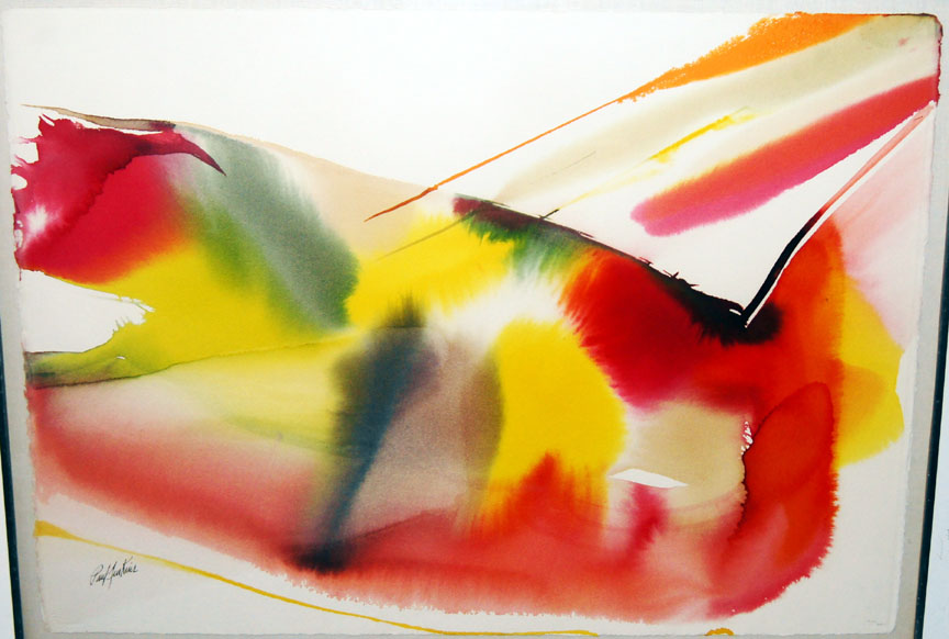 Paul Jenkins - Phenomena Heaven Hammer - Original Painting - Watercolor