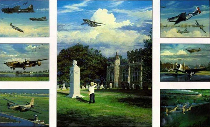 William S. Phillips - Lest We Forget - Limited Edition Lithograph