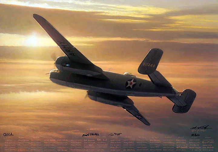 William S. Phillips - Mission Complete - Limited Edition Lithograph