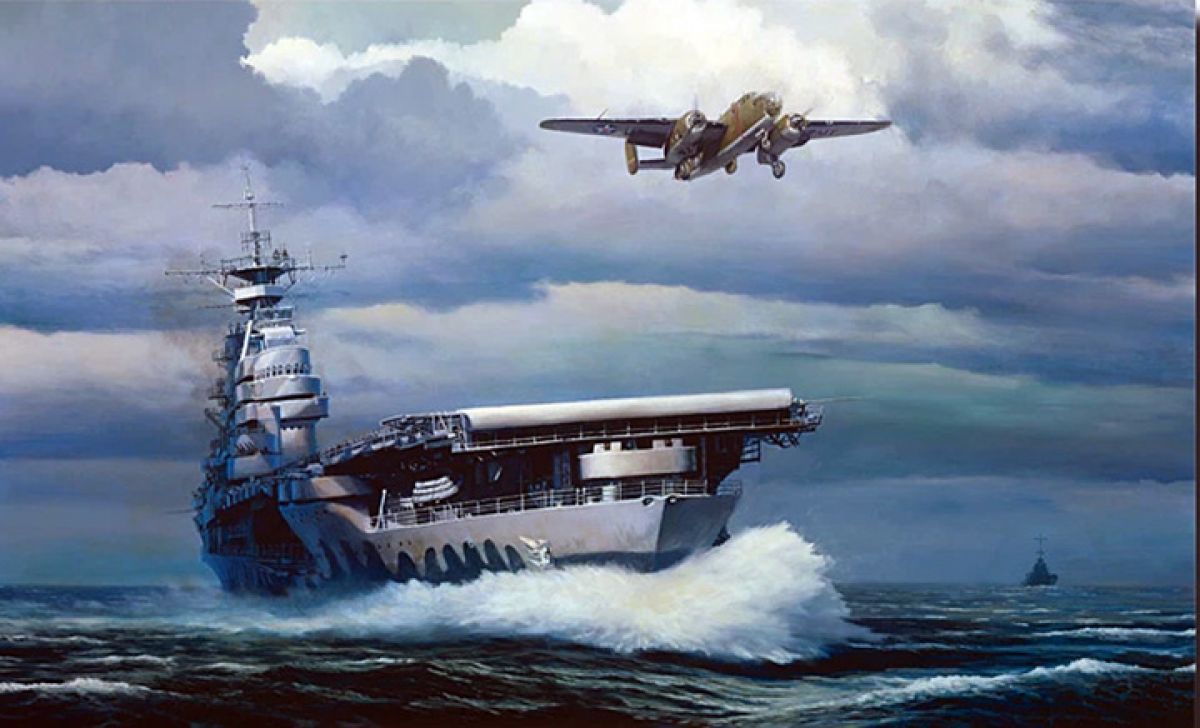 William S. Phillips - Rising Into the Storm Doolittle Raiders - Limited Edition Giclee on Canvas