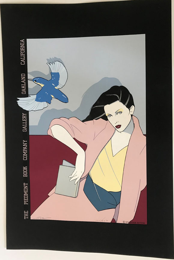 Patrick Nagel - Piedmont Book Co. Gallery - Limited Edition Serigraph