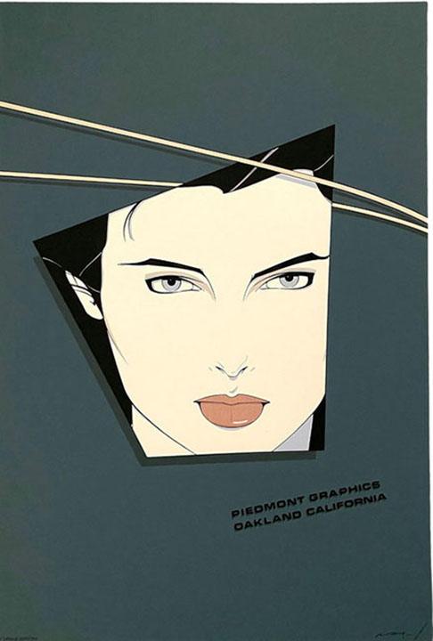 Patrick Nagel - Piedmont Graphics - Limited Edition Serigraph