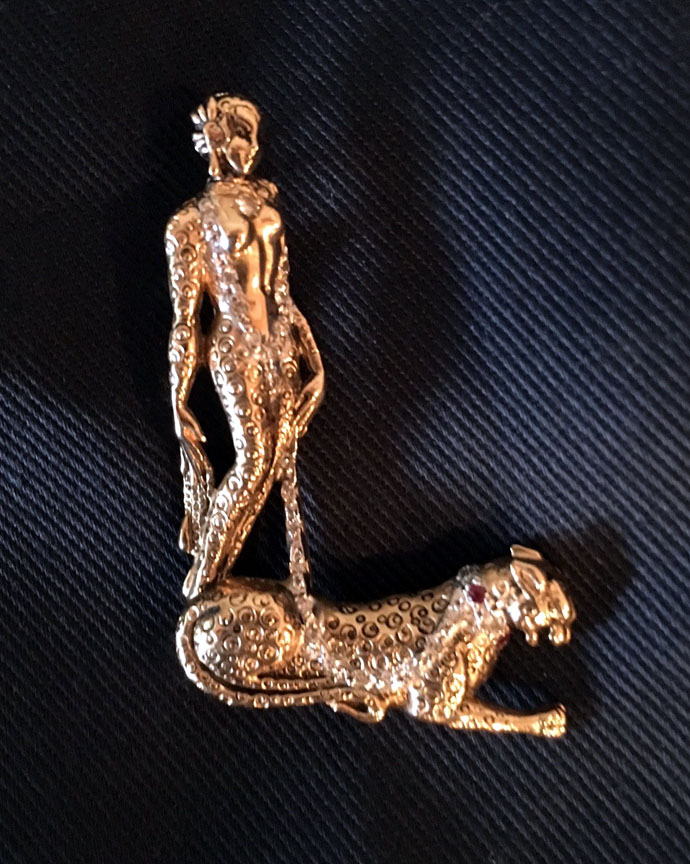  Erte - Letter L - Limited Edition Pin
