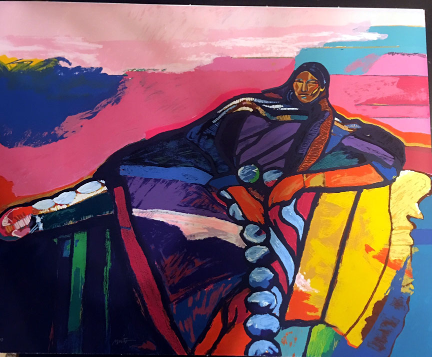 John Nieto - Plains Princess - Limited Edition Lithograph
