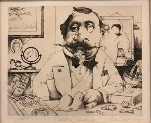 Charles Bragg - Plastic Surgeon - Limited Edition Etching