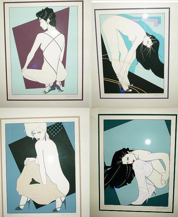 Patrick Nagel - Playboy Portfolio I - Limited Edition Serigraph