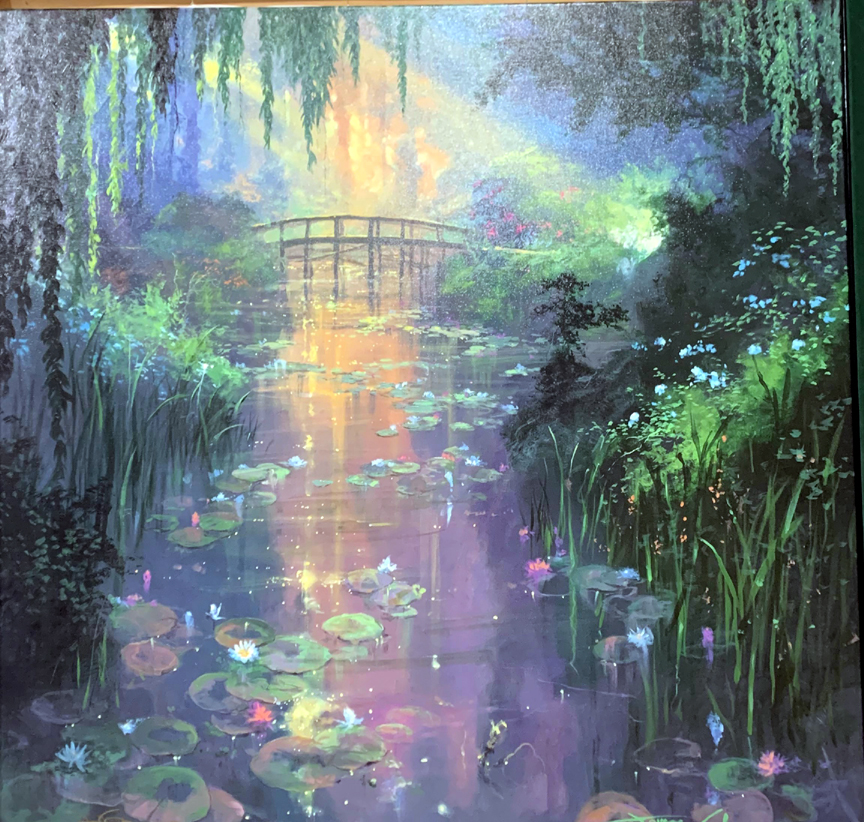 James Coleman - Pond Of Enchantment - Limited Edition Giclee on Canvas
