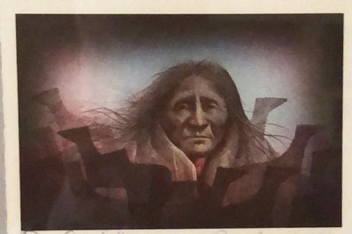 Frank Howell - Pony Chants - Limited Edition Lithograph