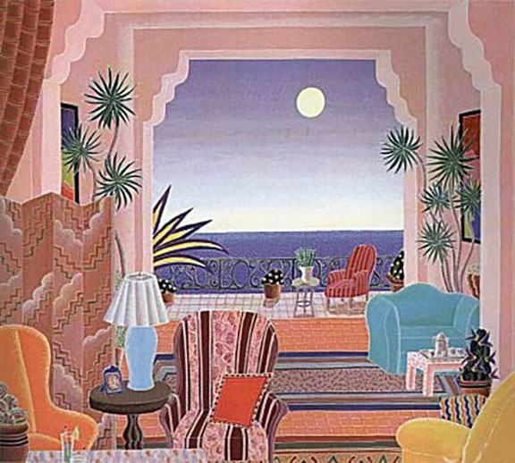 Thomas McKnight - Porto Ercole - Limited Edition Serigraph