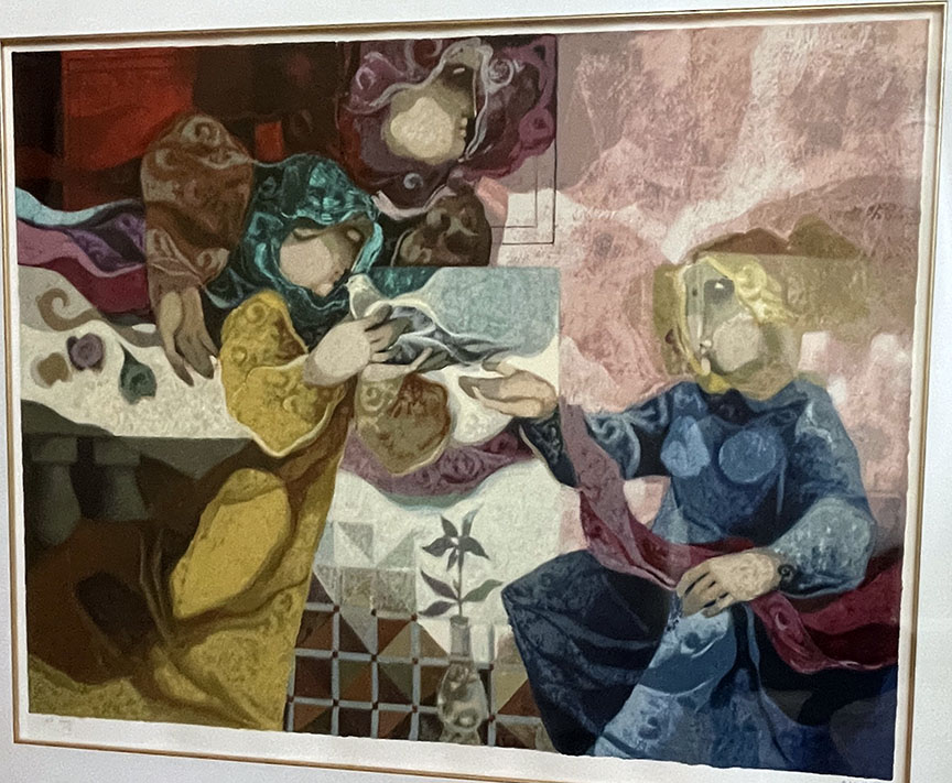 Sunol Alvar - Presencia Anunciada - Limited Edition Lithograph