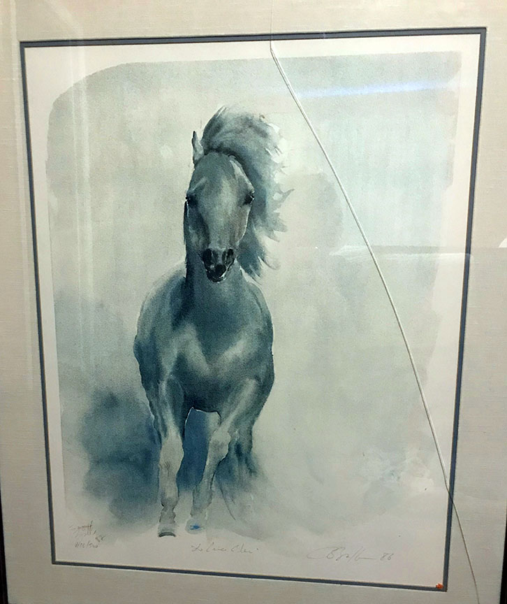 Beatrice Bulteau - Prince Bleu - Limited Edition Lithograph