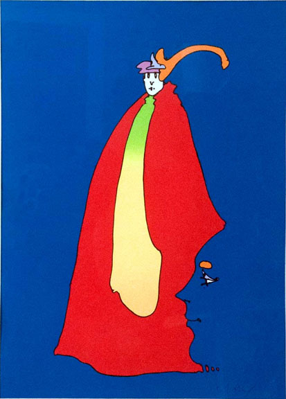 Peter Max - Prince Of Blue - Limited Edition Serigraph