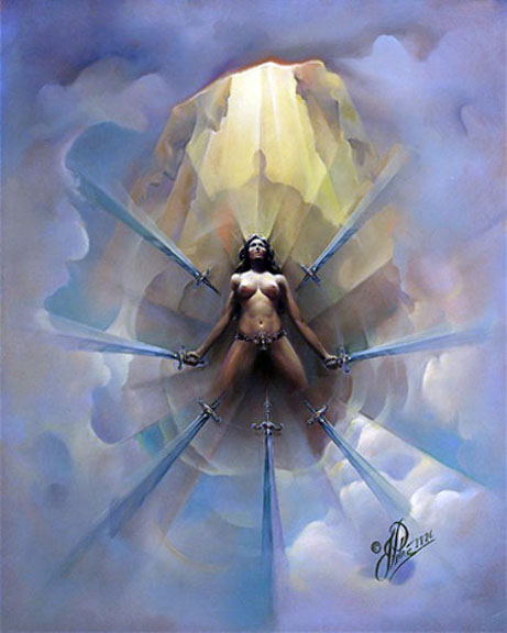 Herndon Fine Art offers authenticated John Pitre fine art, including rare hand-signed limited edition serigraphs, Environmental Surrealism canvas giclées, and original oil paintings.
