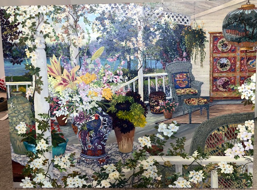 John Powell - Quiet Afternoon - Original Painting - Oil on Canvas