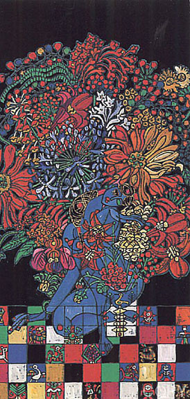 TieFeng Jiang - Radiant Bouquet - Limited Edition Serigraph