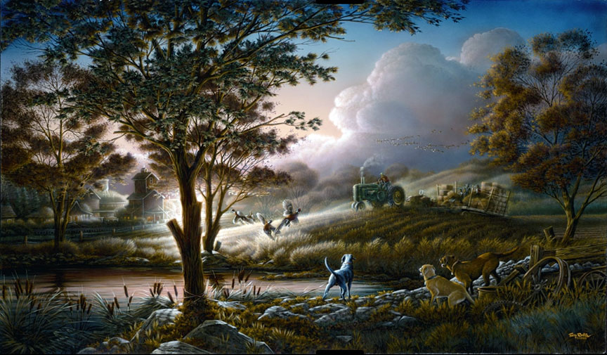 Terry Redlin - Always Alert - Limited Edition Offset Lithograph