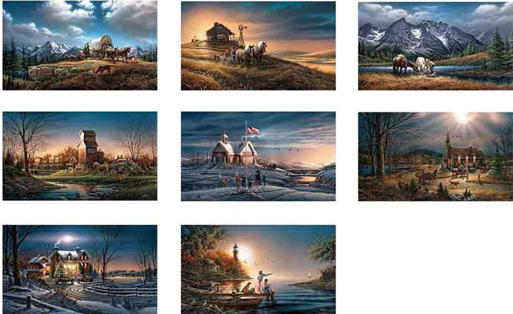 Terry Redlin - America the Beautiful - Limited Edition Offset Lithograph